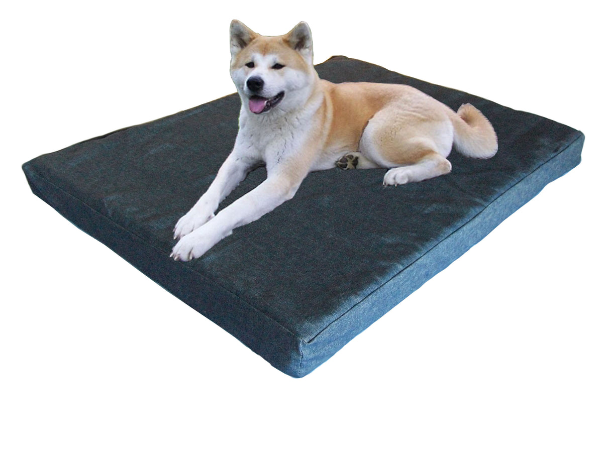 Premium Dog Beds - GEL Orthopedic Memory Foam - 100% Made in USA - Luxury Washable Pet Bed
